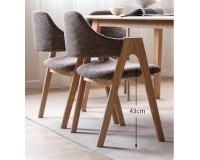 Nova Solid Oak Office Chair or dining chair